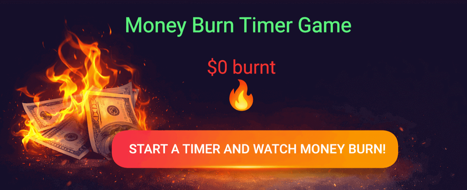Money Burn Timer